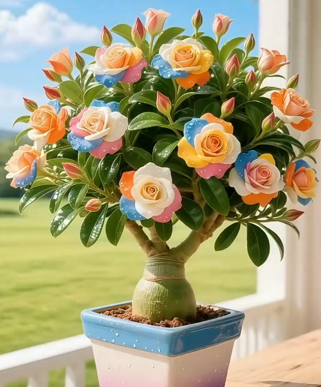 🌵 Pouštní růže – exotické květiny, přírodní krása! 🌺✨