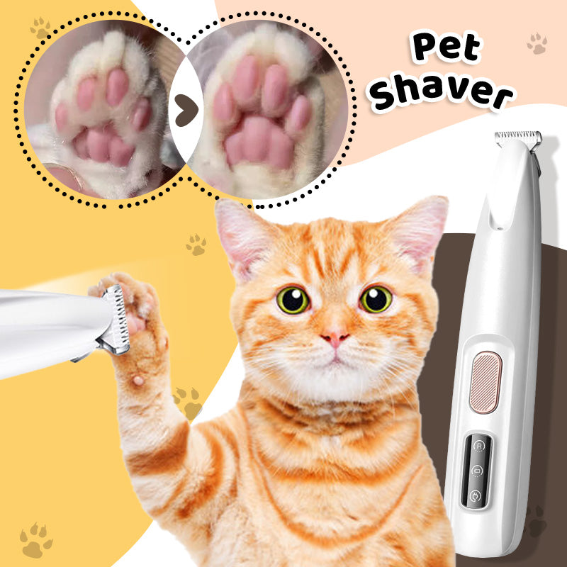 【🎉Dobírka】🐱Vodotěsný dobíjecí holicí strojek s LED světlem-TAB