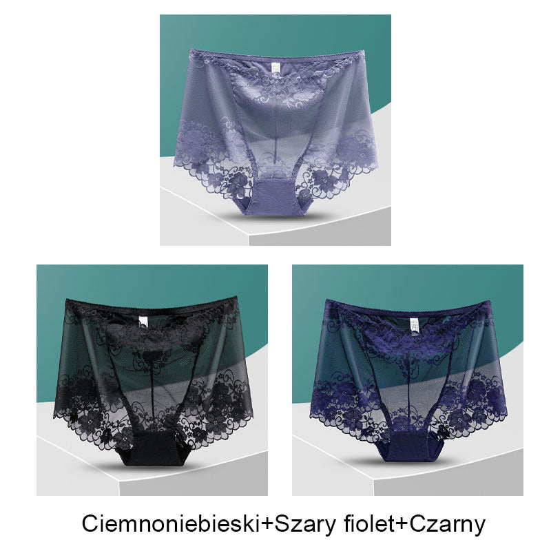 💝 Ručně vyráběné dámské kalhotky z hedvábné krajky