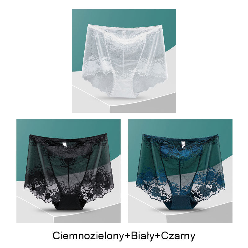 💝 Ručně vyráběné dámské kalhotky z hedvábné krajky