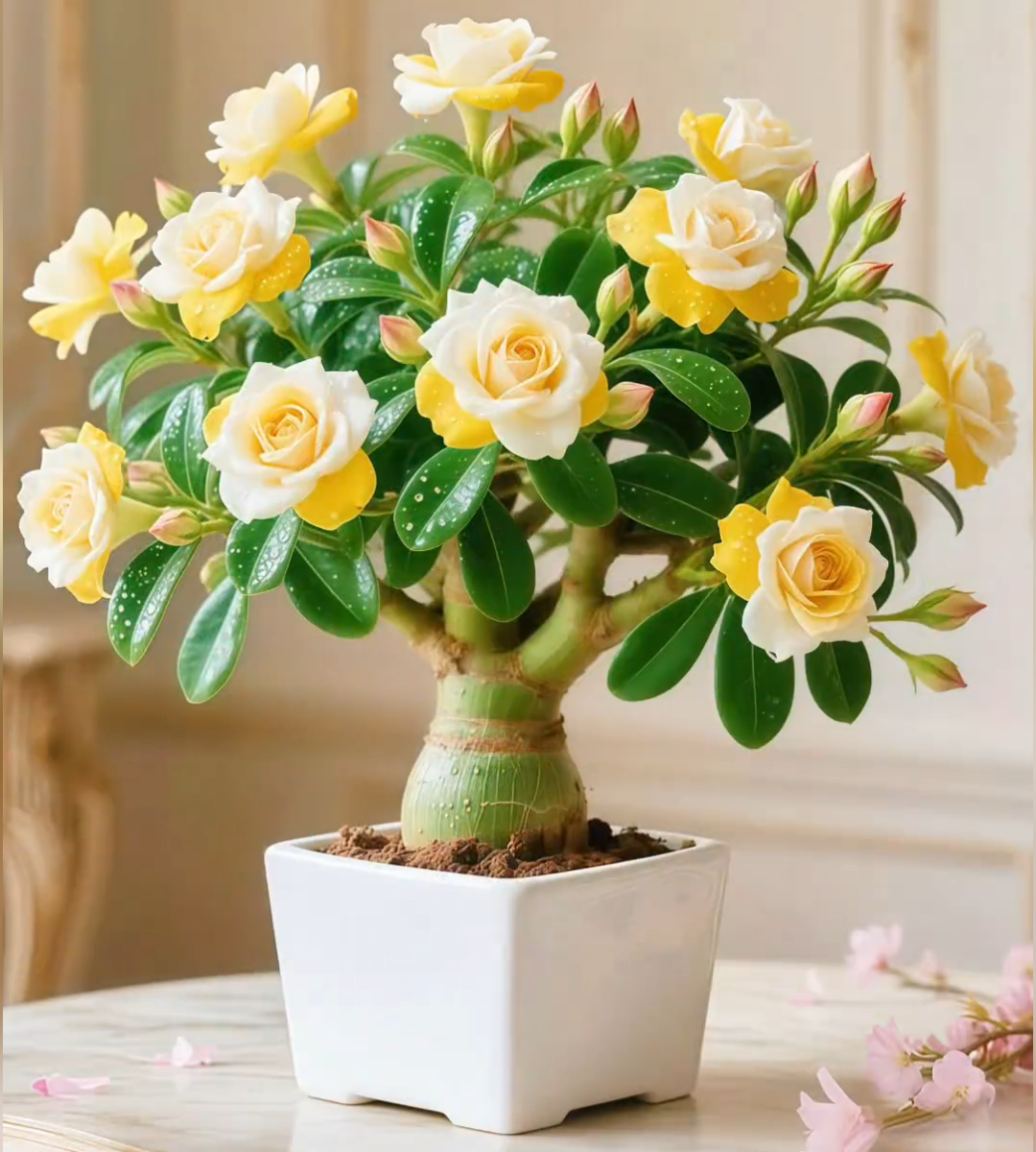 🌵 Pouštní růže – exotické květiny, přírodní krása! 🌺✨