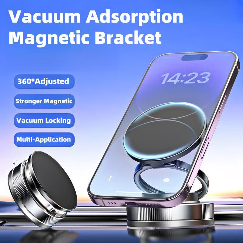 🔥Nakupte více, ušetřete více🔄360° nastavitelný magnetický vakuový držák na telefon📱🚗