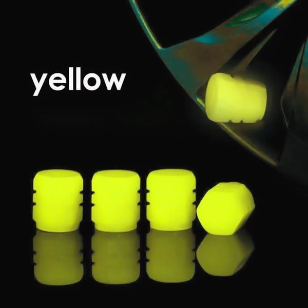 FLUORESCENTNÍ KRYTKY VENTILKŮ PNEUMATIK