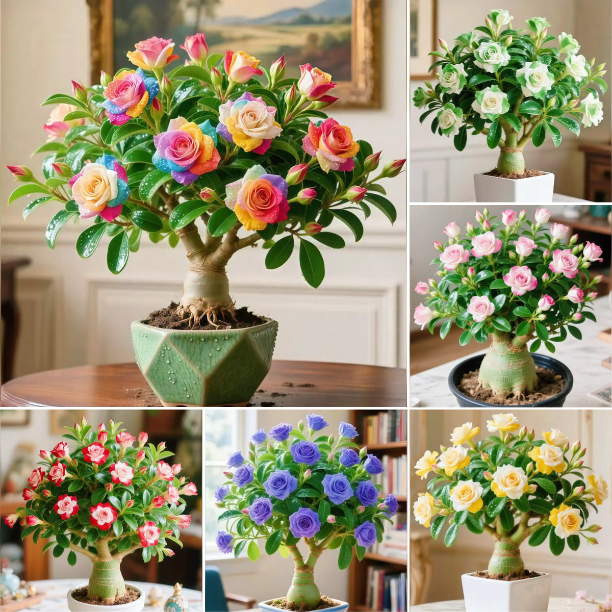 🌵 Pouštní růže – exotické květiny, přírodní krása! 🌺✨