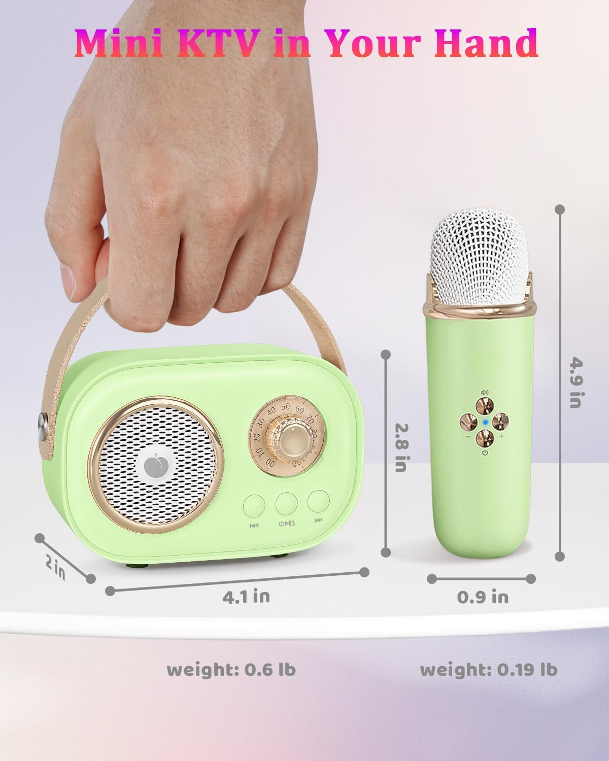 Přenosná karaoke sada VivaMic pro děti