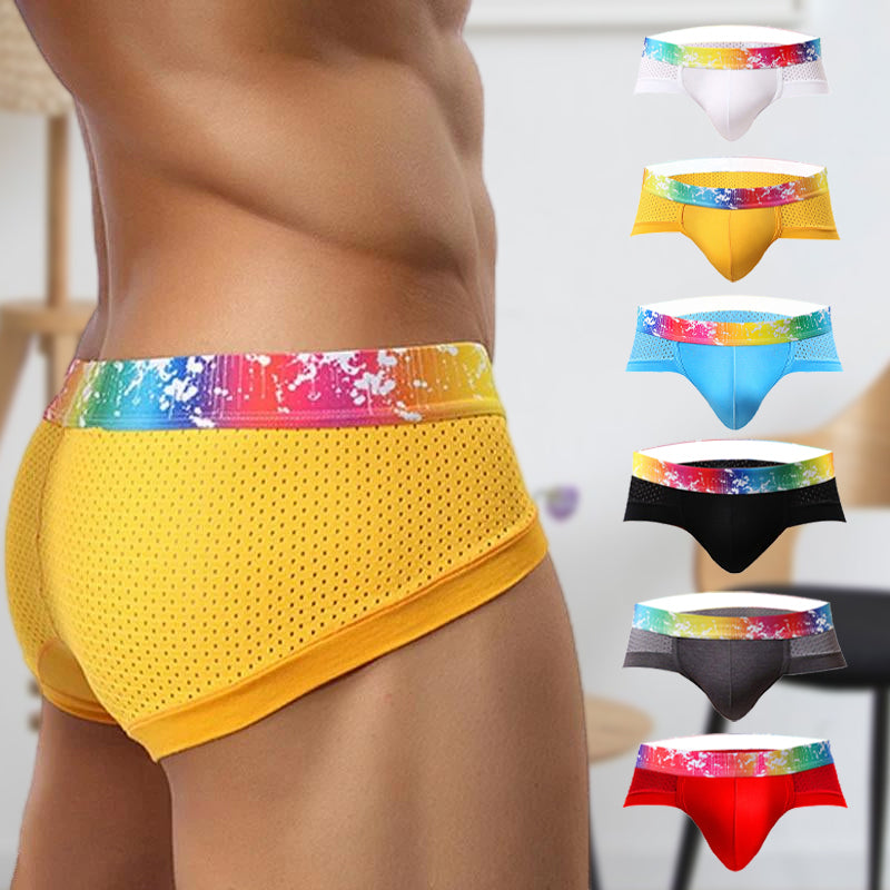 Sexy, prodyšné pánské spodní prádlo s nízkým pasem⚡ (kupte více, ušetřete více)
