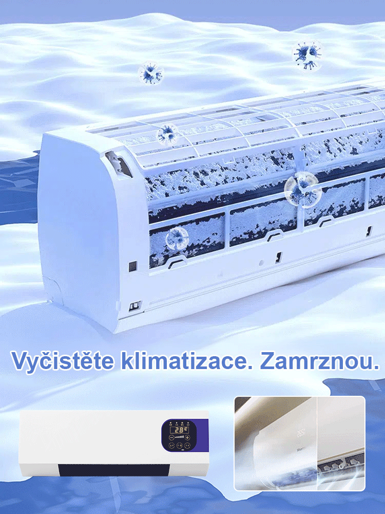 Nástěnná klimatizace s funkcemi chlazení a topení