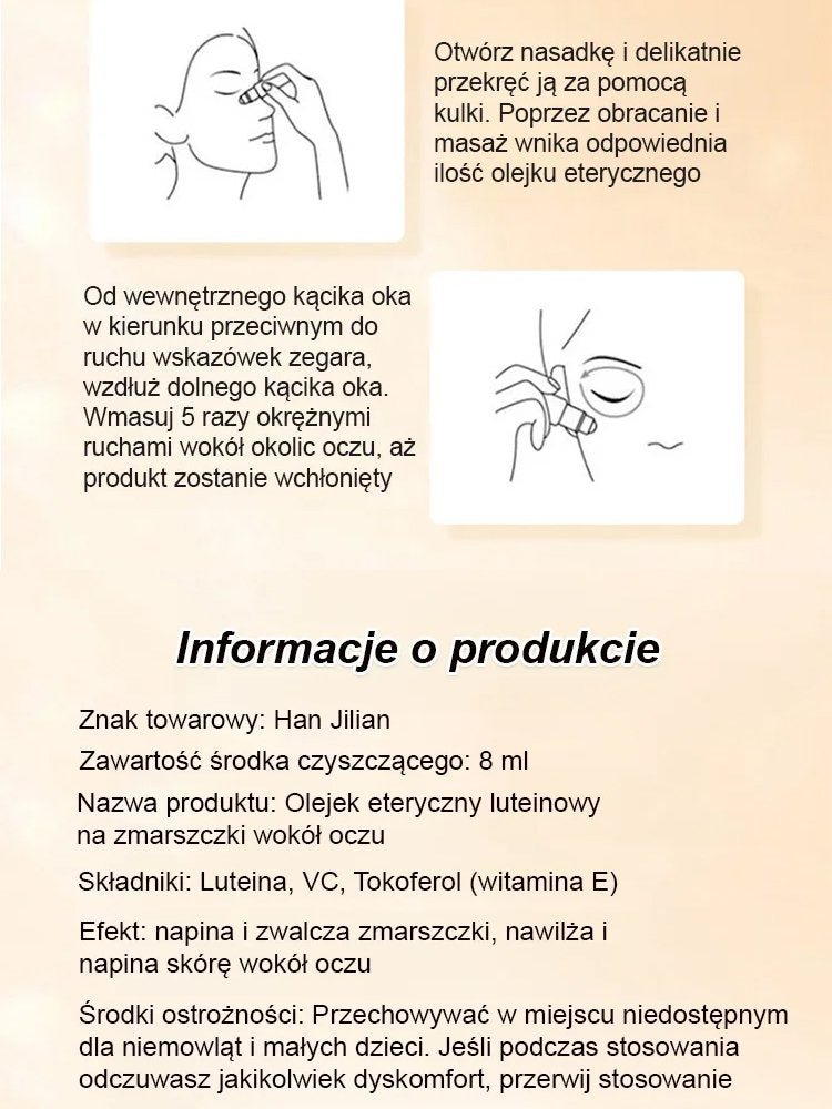 Olejek Serum Pod Oczy Luteina