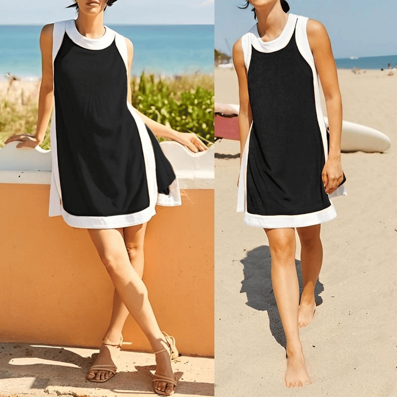 👗Dámský ležérní top bez rukávů a kraťasy s kapsami🥰