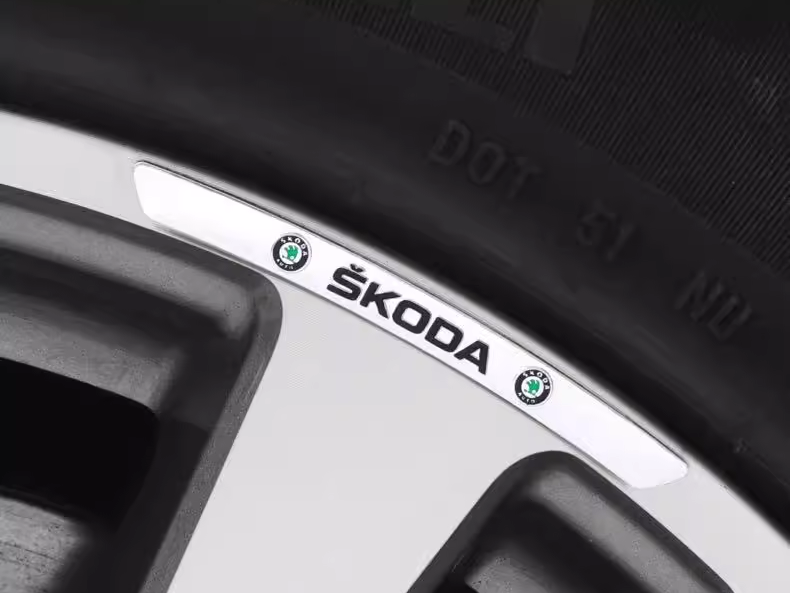 Žhavý výprodej ✨50% sleva ✨3D samolepka na kovový ráfek kola s motivem osobnosti (4 ks)