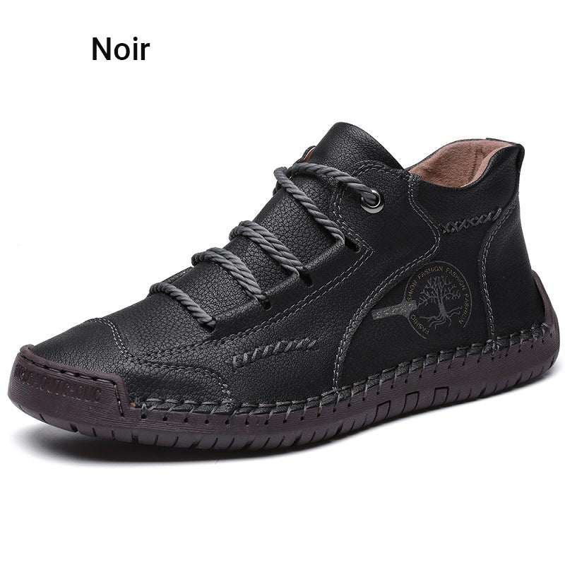 【Ruční výroba】 Outdoorové boty vyrobené z pravé kůže🔥