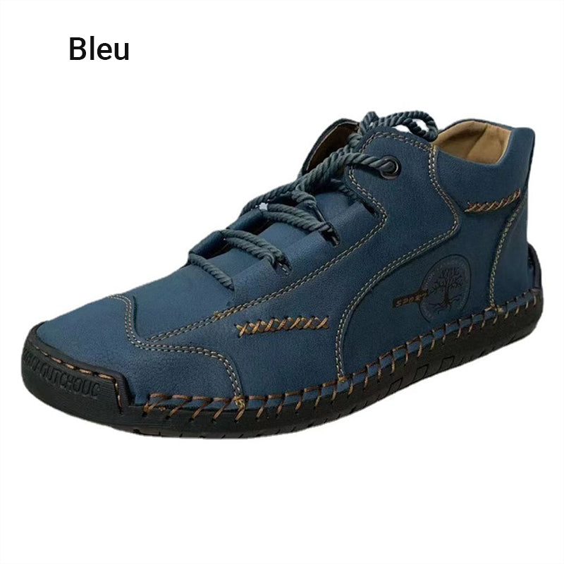 【Ruční výroba】 Outdoorové boty vyrobené z pravé kůže🔥