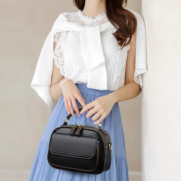 【🎊Nové produkty 30% sleva】👜Elegantní dvouvrstvá crossbody kabelka se širokým popruhem