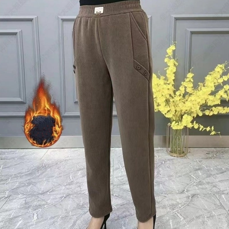 Dámské zateplené kalhoty pro volný čas