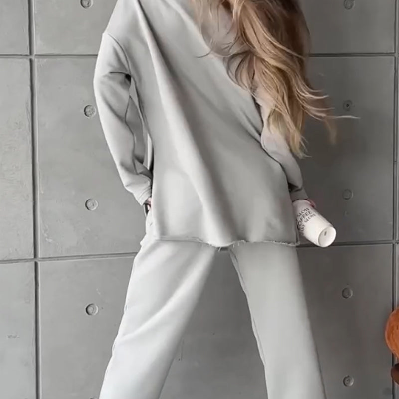 ✨Ležérní souprava tepláků a oversize kalhot pro ženy