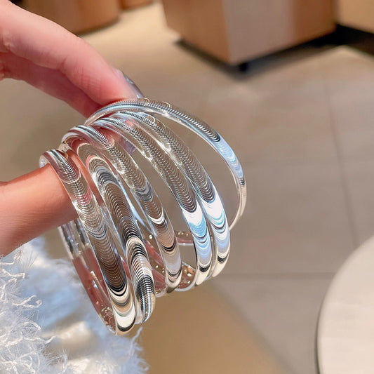 ✨🌙 Przyciągnij wszystkie spojrzenia – bransoletka z polerowanym kamieniem kociego oka 🌙✨