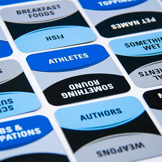 Gra słowna | Szybka gra planszowa dla całej rodziny | Gra edukacyjna idealna dla osób w każdym wieku