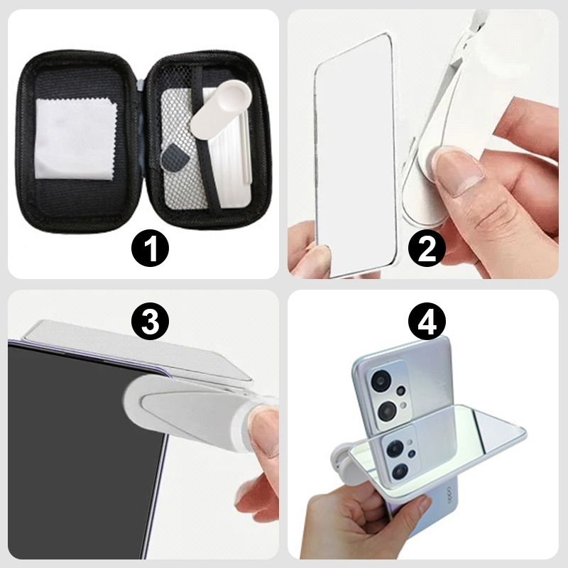 ⏰ Kupte 1, získejte 1 ZDARMA!🔥Sada klipů pro zrcadlení smartphonu