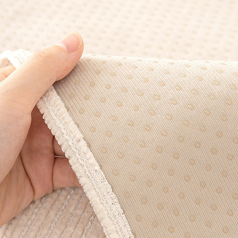 Potah Pousbo®Sofa v šenilové tkanině ve tvaru rybí kosti