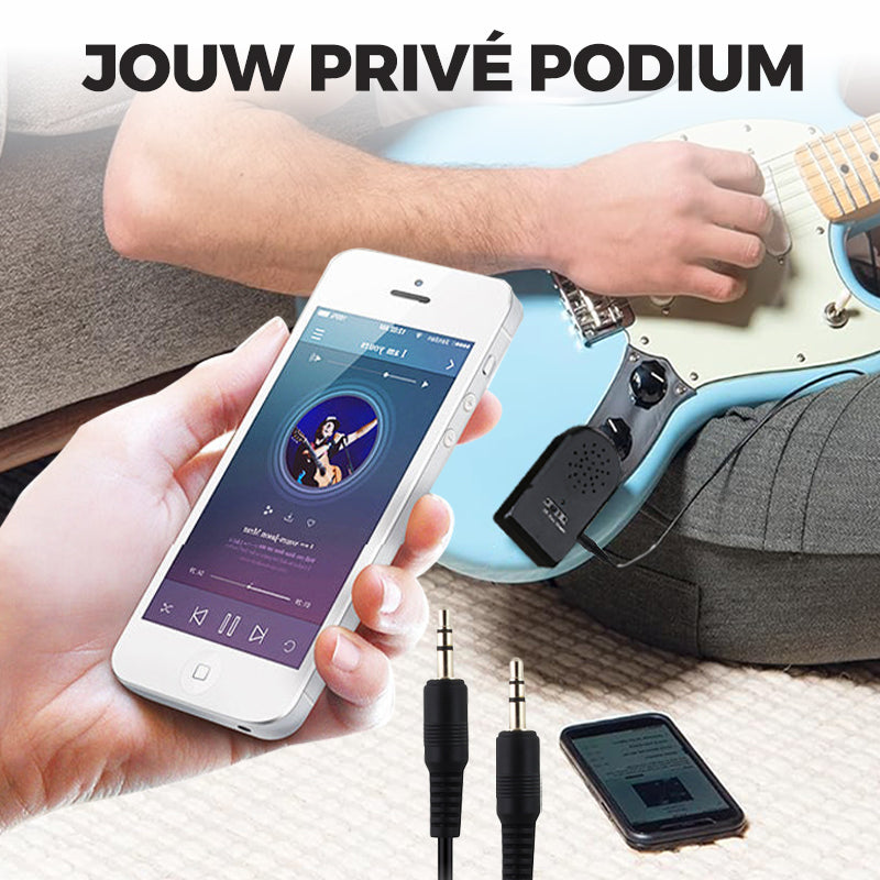 🎸Mini sada přenosného zesilovače elektrické kytary