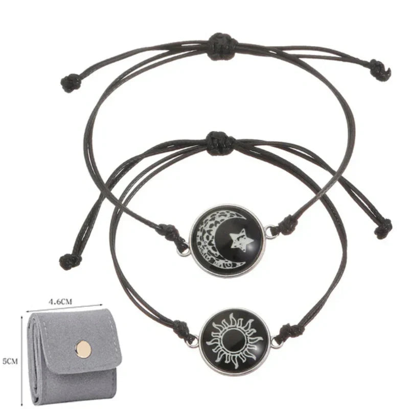 Słońce i Księżyc – Jedna Dusza. 💞 Bransoletki Dla Par, Które Łączą Pomimo Odległości.