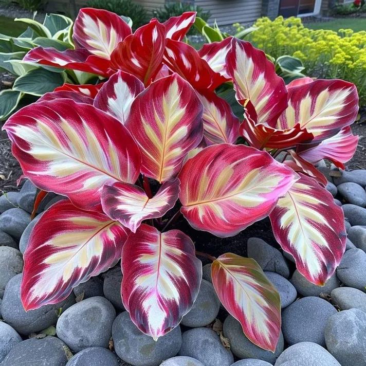 🌿 Kolorowe nasiona funkii – król cienia w ogrodzie! 🌿