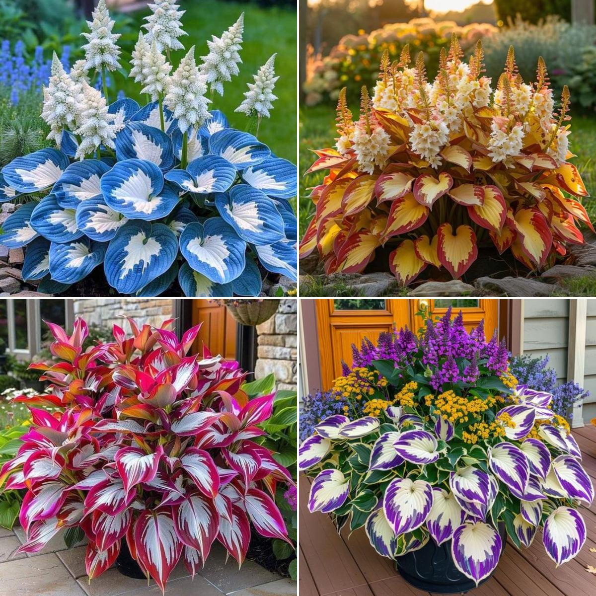 Hardy Beauty: Hosta květiny odolné vůči stínu a chladu