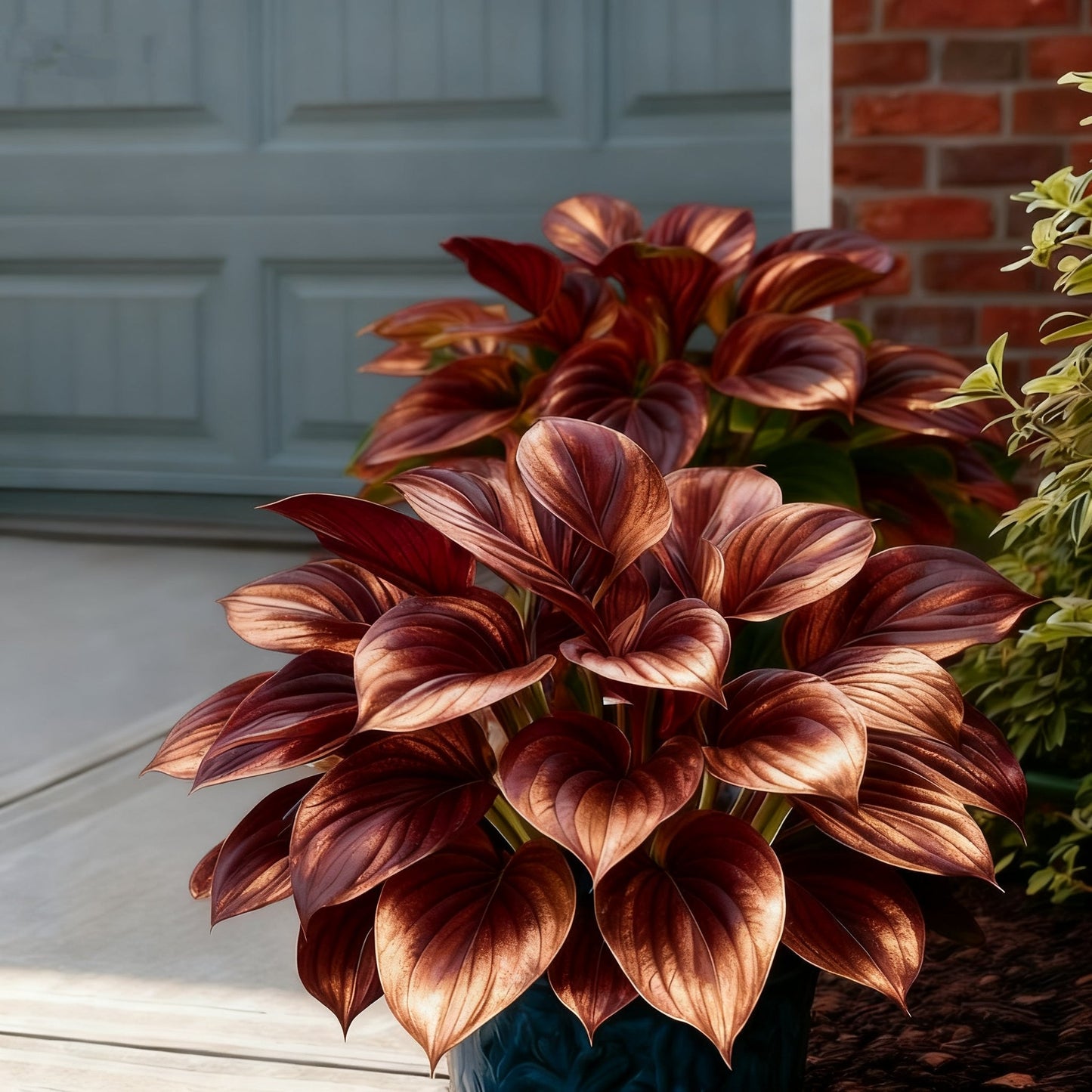 🌈🔥 Limitowana edycja host Rainbow Flame – rzadkie wielokolorowe liście, dostępne wyłącznie w naszym sklepie 🌸