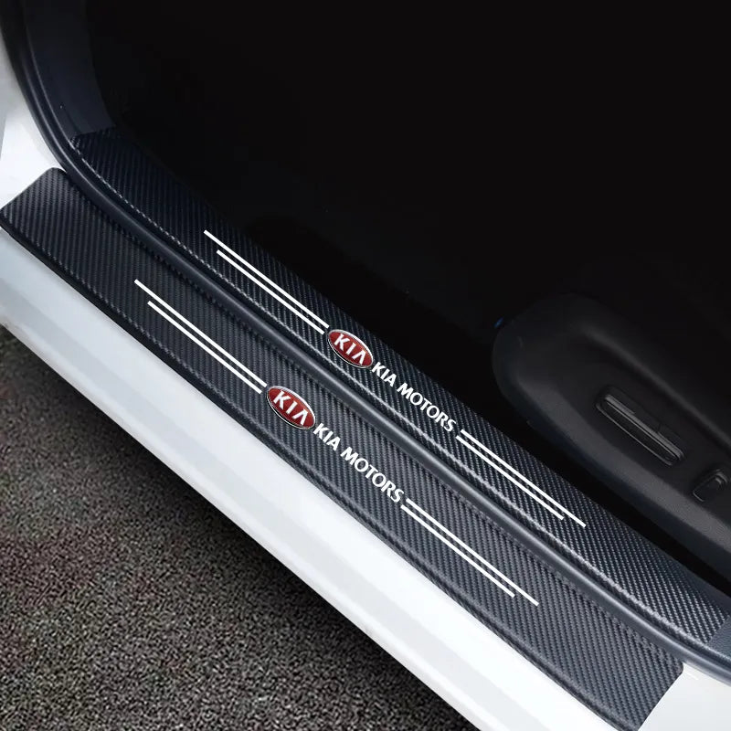 Black Friday ✨50% OFF ✨Carbon Car Door Sills Stickers✨9PCS ✨
