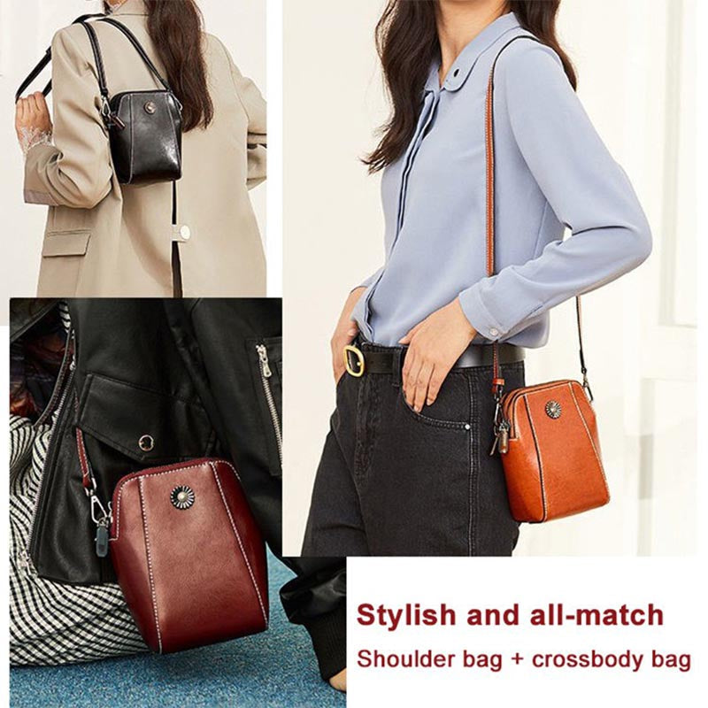 Francouzská crossbody kabelka s odpovídajícími mušlemi