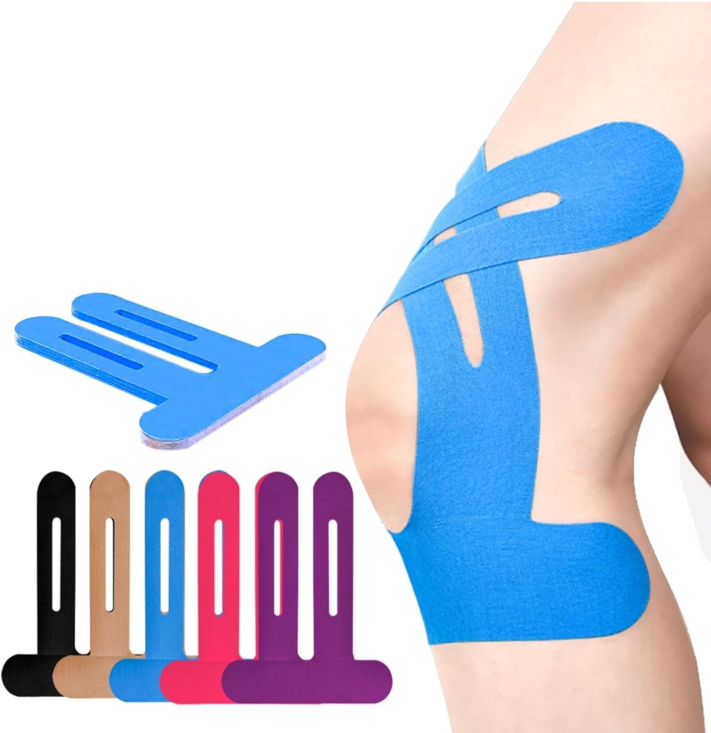 🎁50% SLEVA - Předřezaná kineziologická páska na kolena