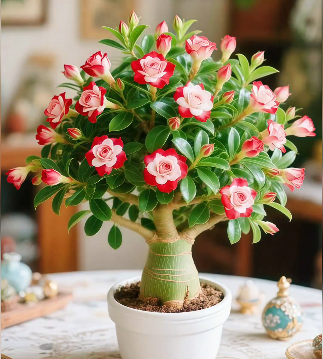 🌵 Pouštní růže – exotické květiny, přírodní krása! 🌺✨