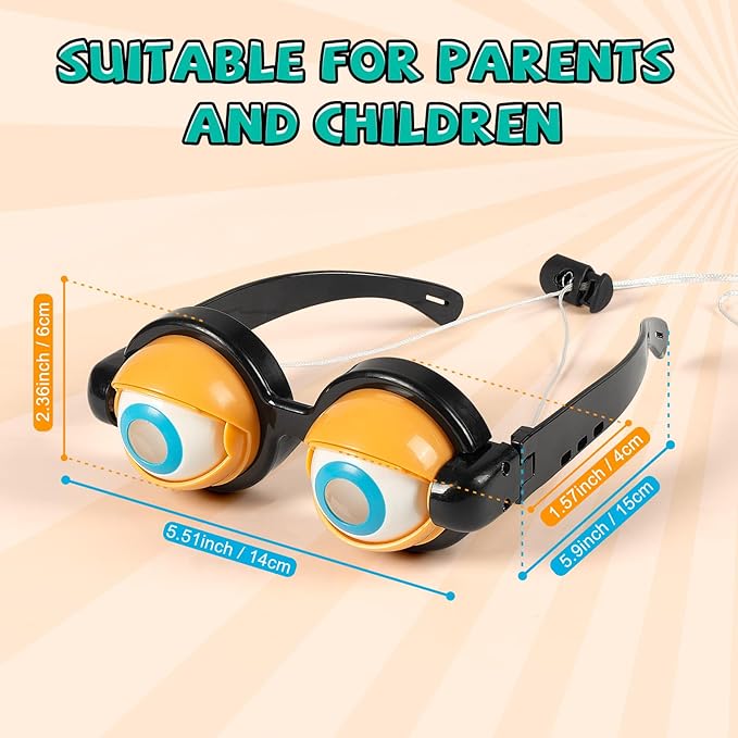 🔥Świąteczna Wyprzedaż – 50% Taniej!! 🏆⚡ Wyprzedaż błyskawiczna💥 Zabawne okulary z mrugającym okiem