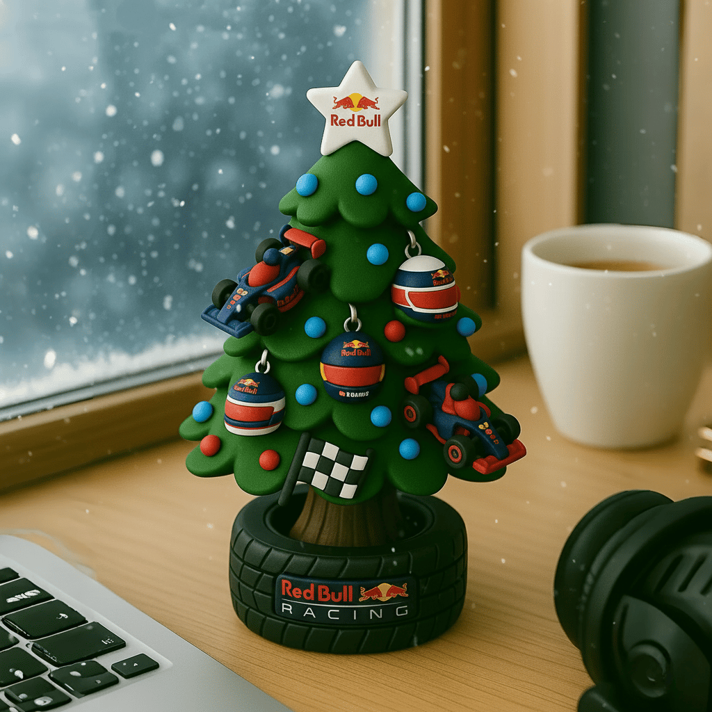 🎄🏎️ Miniaturowa choinka w stylu zespołu F1