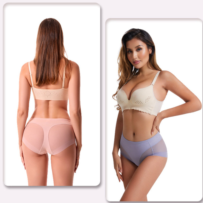 💞 Ledové hedvábné tvarující kalhotky s vysokým pasem👙
