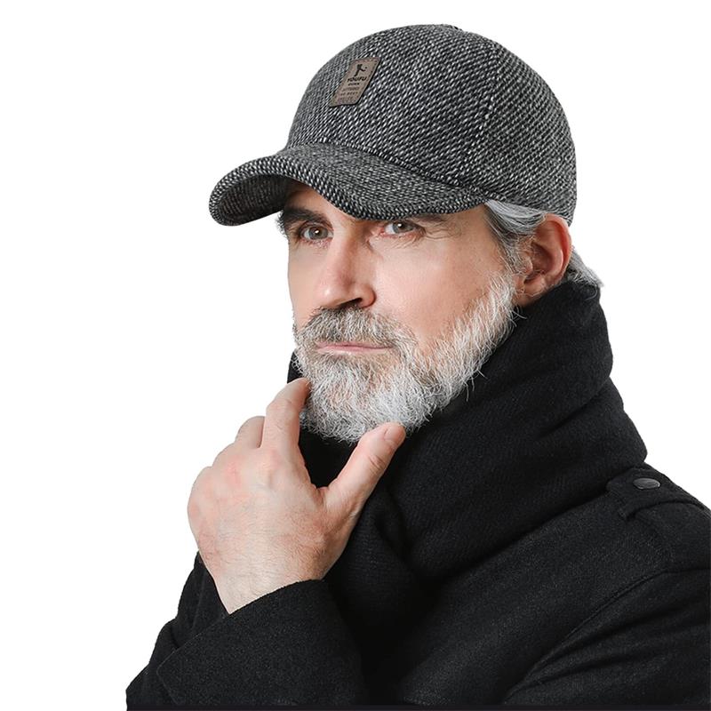 Teplá, lehká zimní kšiltovka