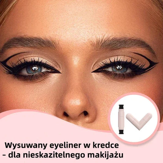 🎉Wysuwany eyeliner w kredce – dla nieskazitelnego makijażu