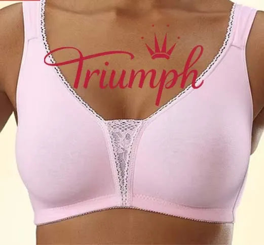 👙TRIUMPH - [3 ks] 🔥50% sleva velká sexy krajková bílá podprsenka
