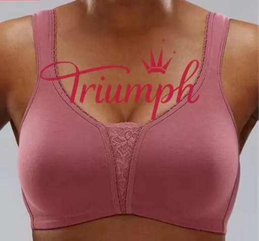 👙TRIUMPH - [3 ks] 🔥50% sleva velká sexy krajková bílá podprsenka