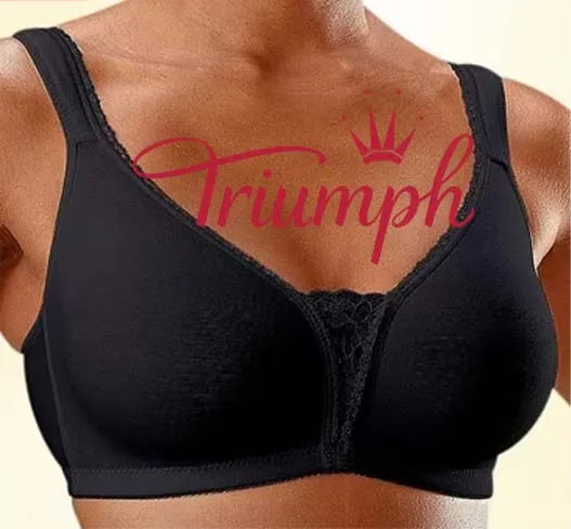 👙TRIUMPH - [3 ks] 🔥50% sleva velká sexy krajková bílá podprsenka