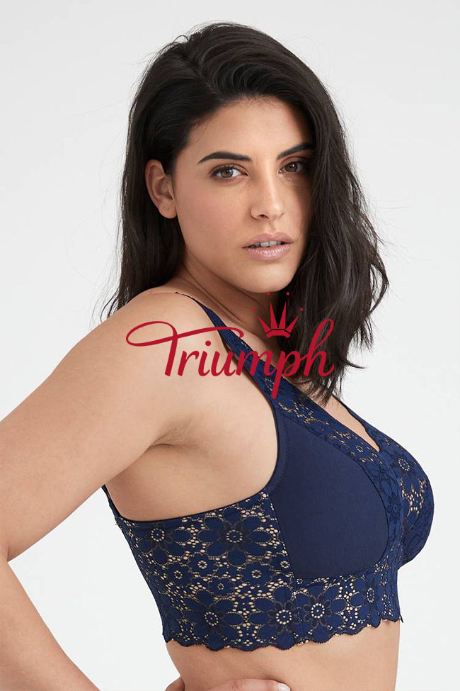 Triumph - 3 ks (85A-105F) 💝 Pohodlná bezdrátová podprsenka