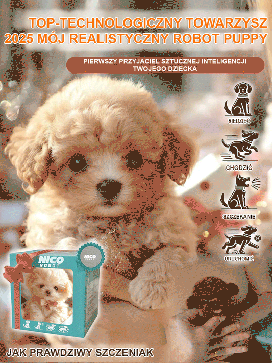 Gorąco sprzedając mojego realistycznego szczeniaka robota mój robot szczeniak krótka pluszowa lalka