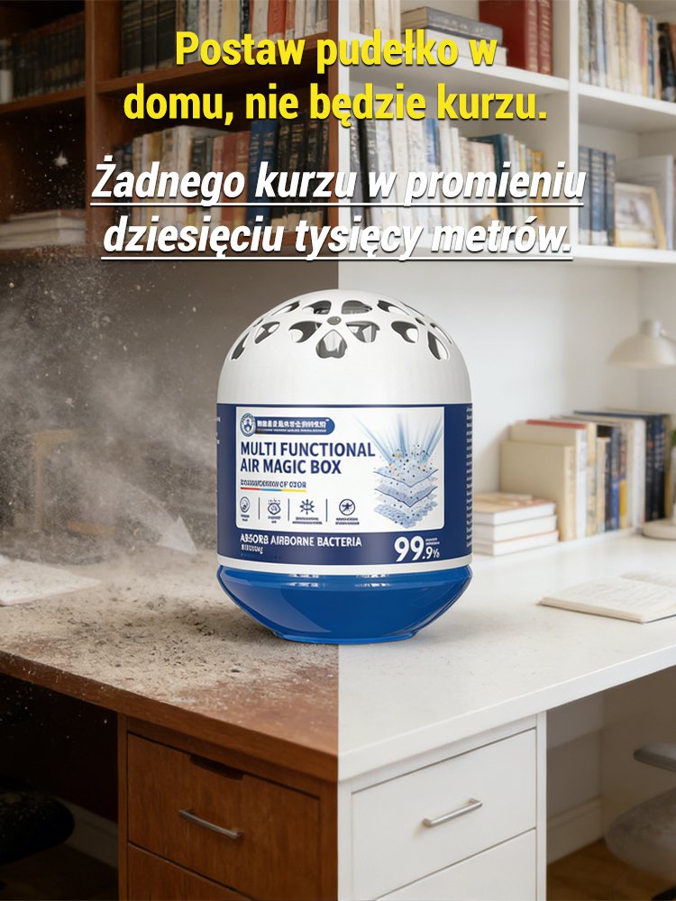 【Pogromca Kurzu】Uniwersalne Magiczne Pudełko Odkurzające