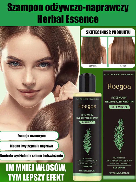 Szampon z ekstraktem ziołowym – Im mniej włosów, tym lepszy efekt