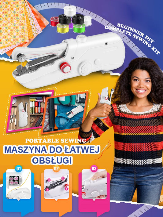 Wielofunkcyjna ręczna mini maszyna do szycia