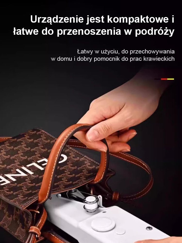 Wielofunkcyjna ręczna mini maszyna do szycia
