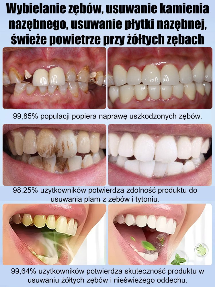 Medyczna pianka regeneracyjna do jamy ustnej klasy medycznej