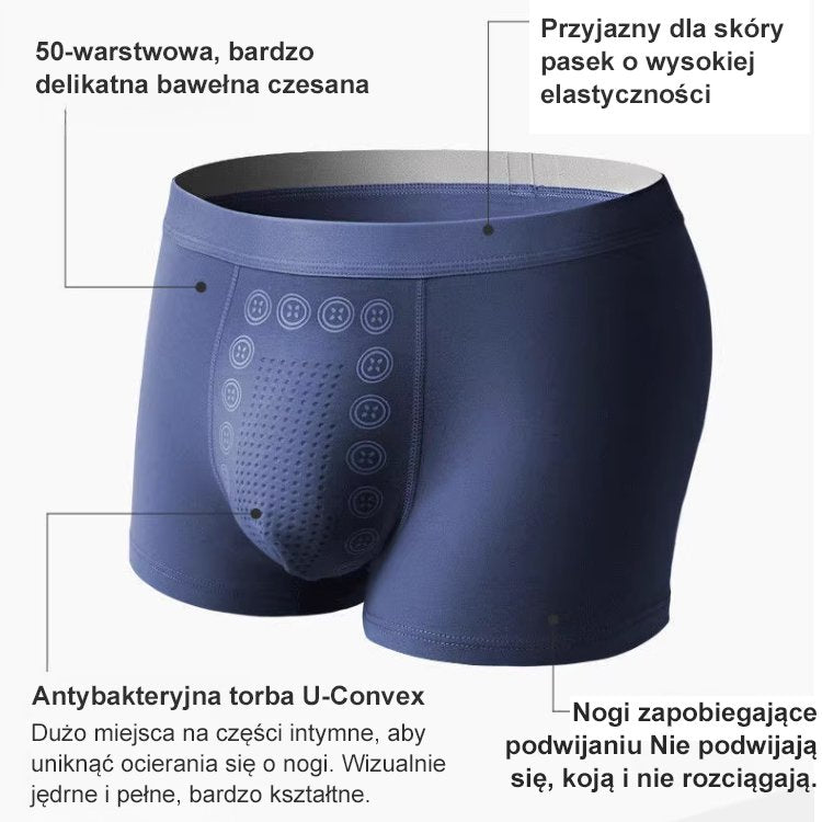 Majtki do masażu magnetycznego męskiego