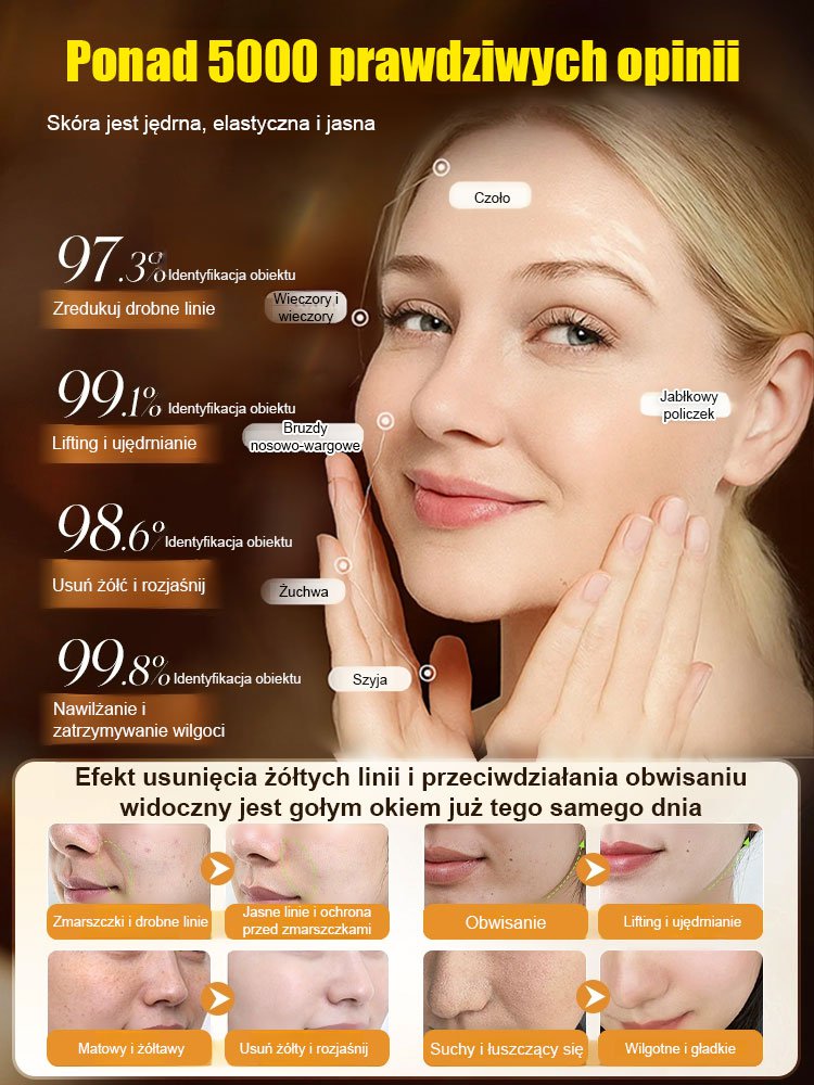 Lekka Serum Przeciwzmarszczkowe Z Wodą z Łososia