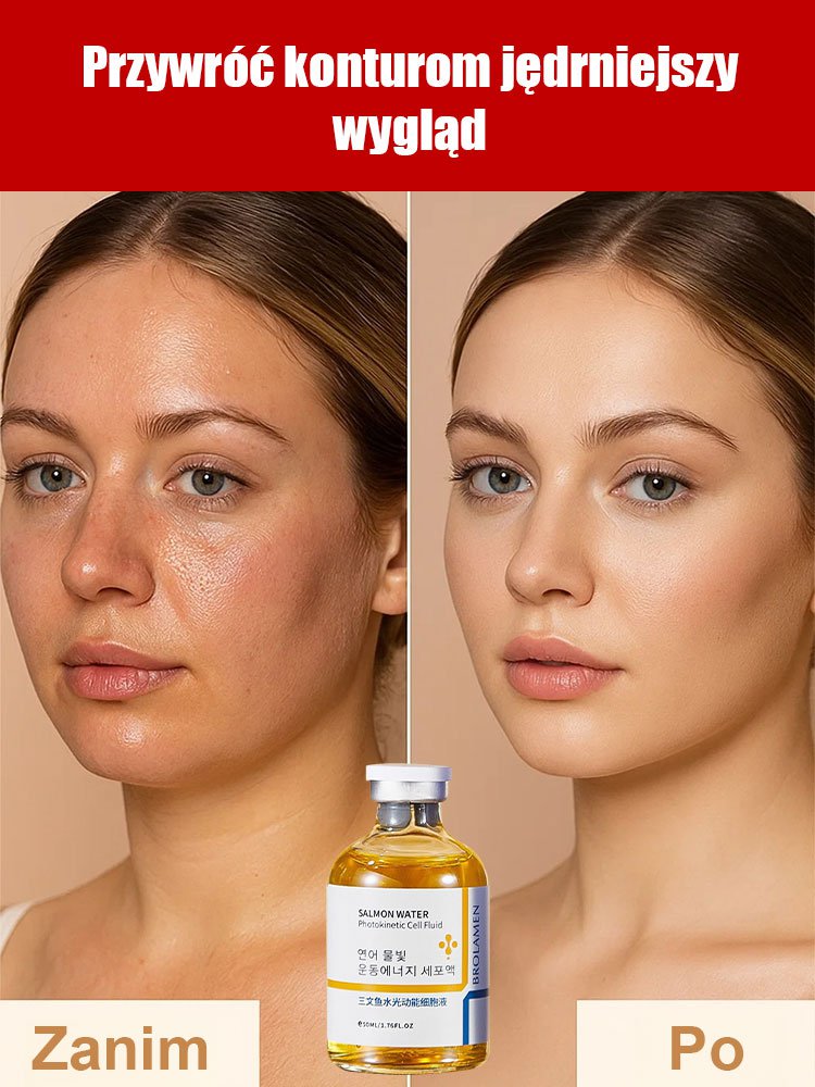 Lekka Serum Przeciwzmarszczkowe Z Wodą z Łososia